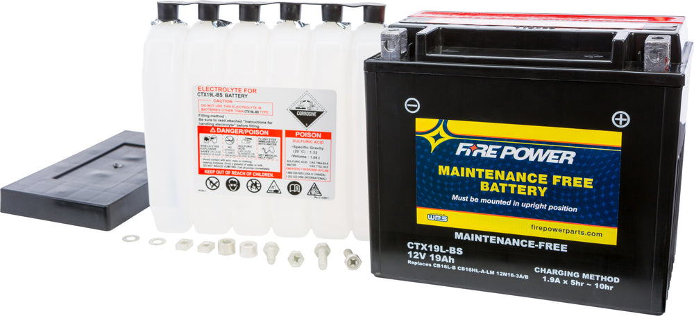 FIRE POWER Maintenance Free Sealed Battery