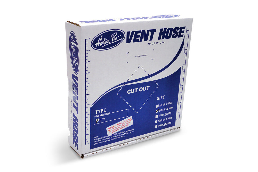 MOTION PRO Clear Standard Vinyl Fuel Vent Line