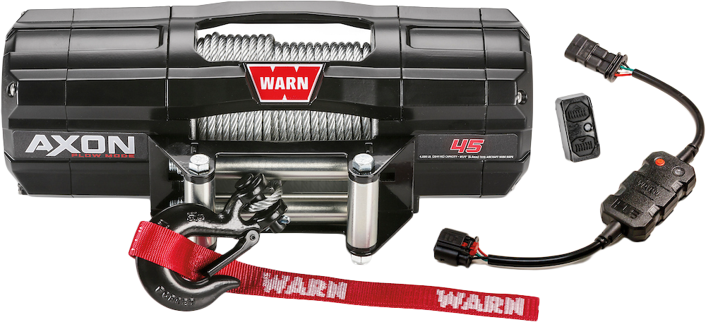 WARN AXON 45/45S/45RC/4500 Wire Rope Winch