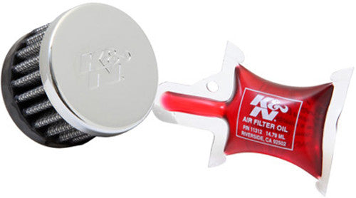 K&N Crankcase Vent Air Filter - Direct Mount