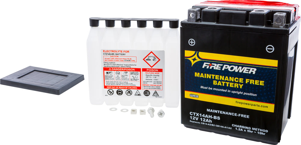 FIRE POWER Maintenance Free Sealed Battery
