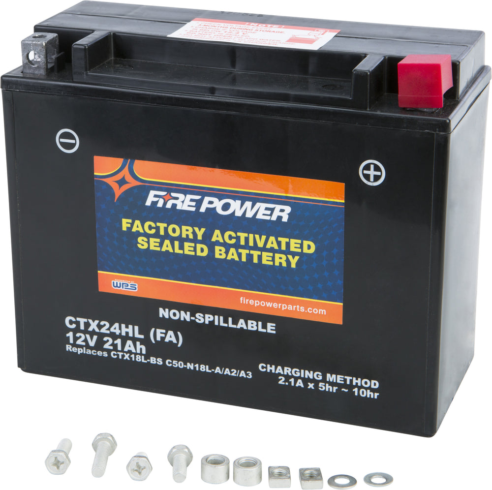 FIRE POWER Factory Activated Sealed Battery