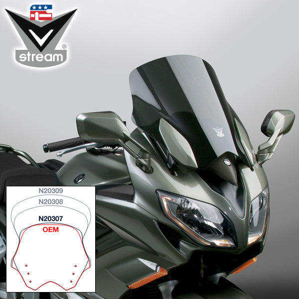 NATIONAL CYCLE Fairing Mount V-Stream Windscreen
