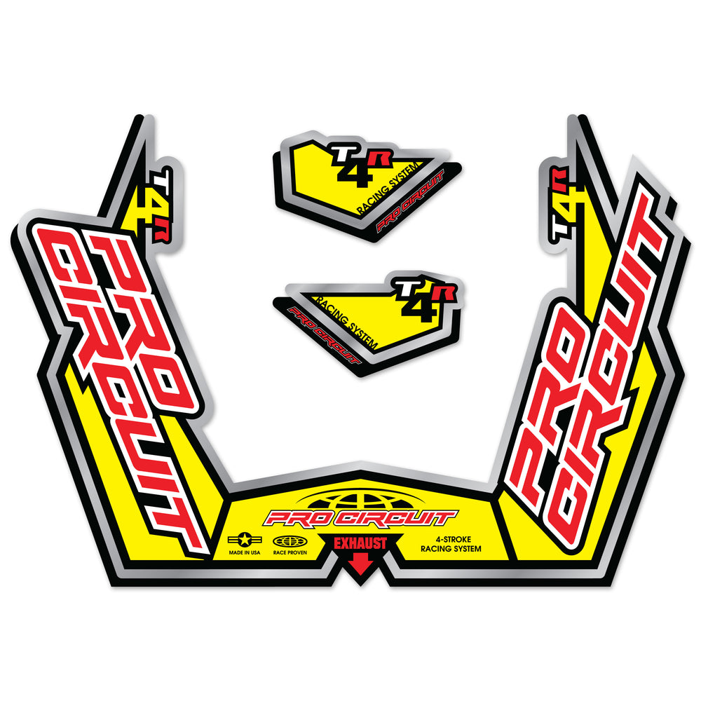 PRO CIRCUIT Muffler Sticker Kit