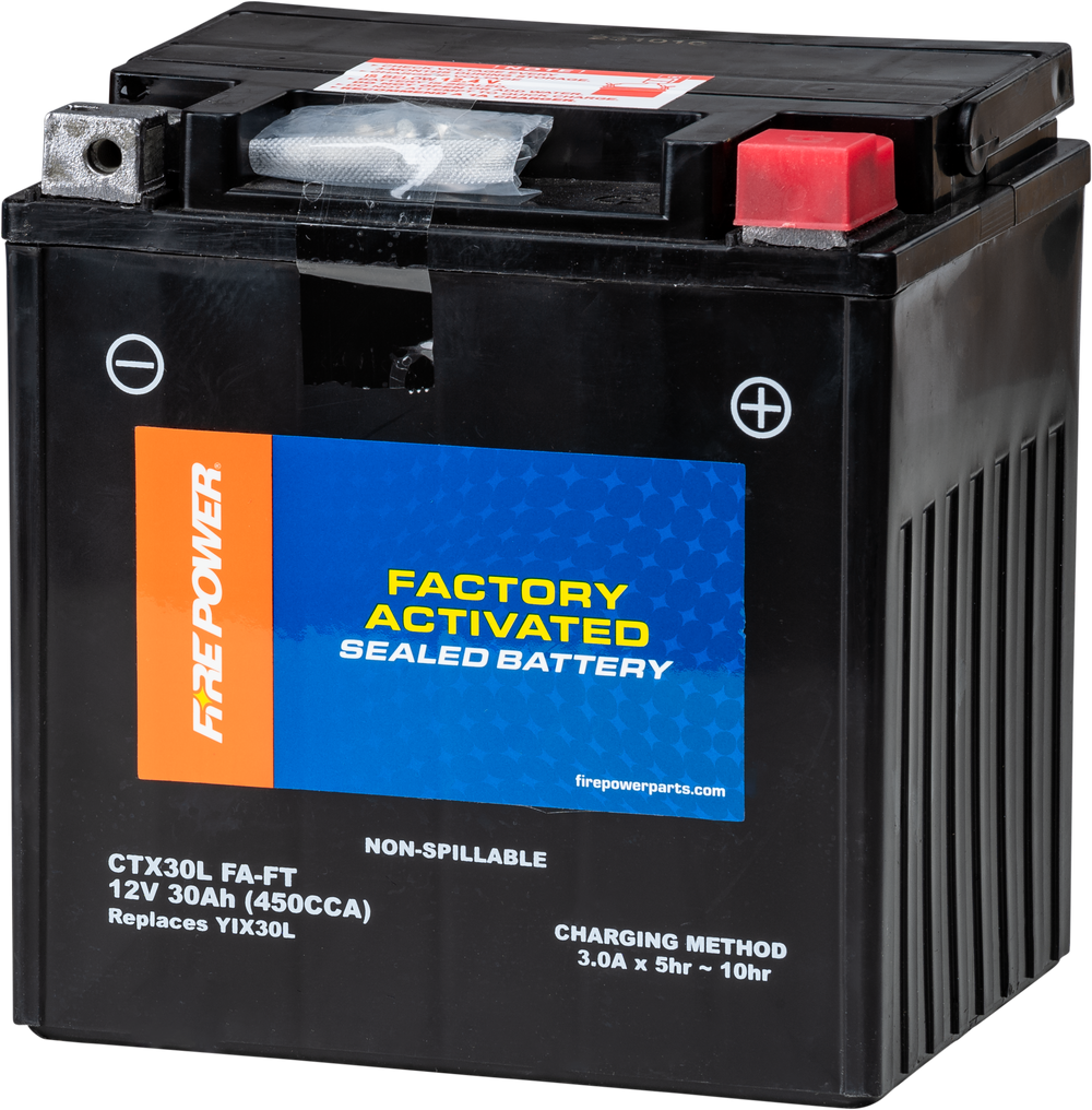 FIRE POWER Factory Activated Sealed Battery