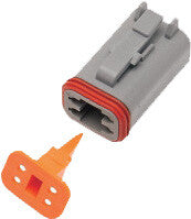 NAMZ CUSTOM CYCLE Deutsch DT Plug and Wedgelock