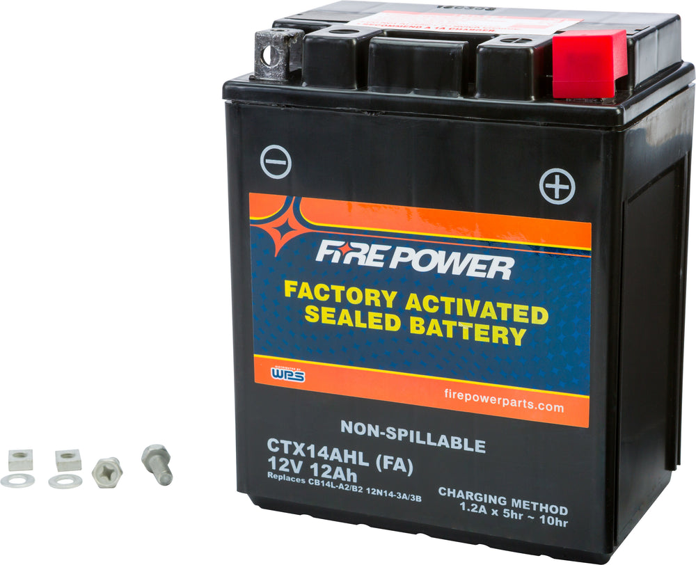 FIRE POWER Factory Activated Sealed Battery