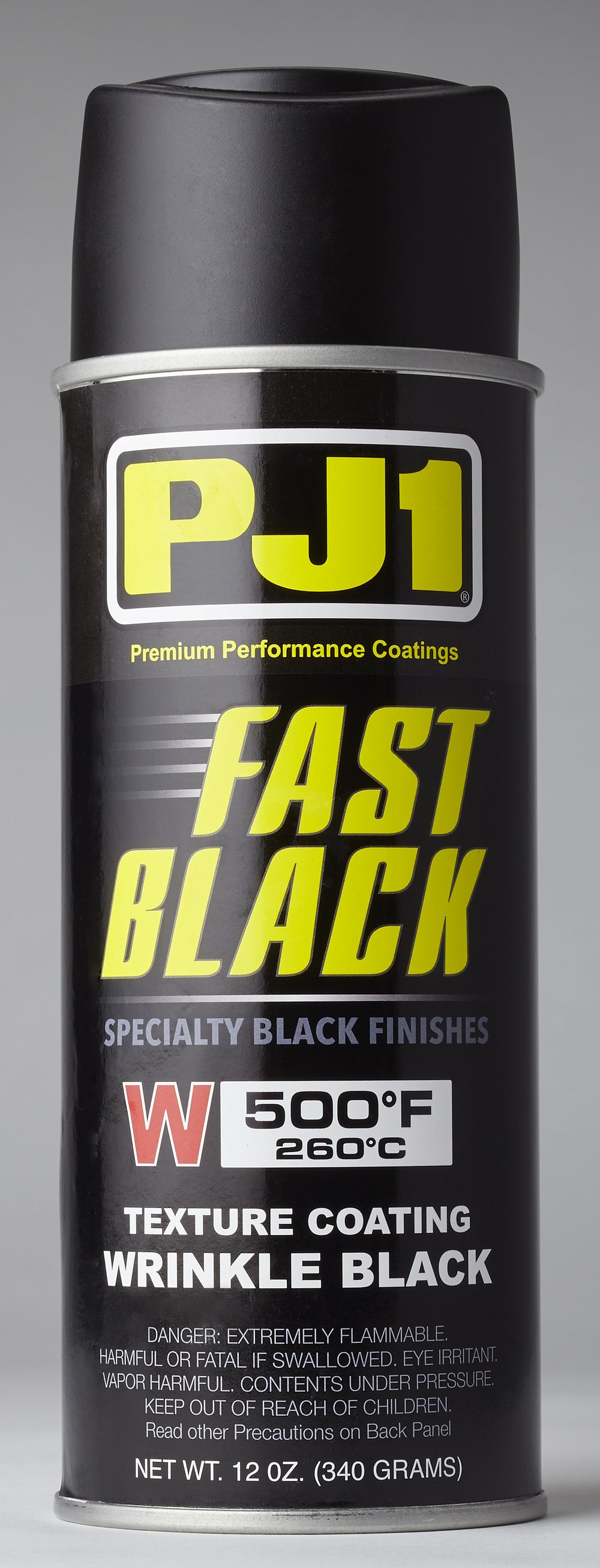 PJ1 11oz Aerosol Fast Black Paint