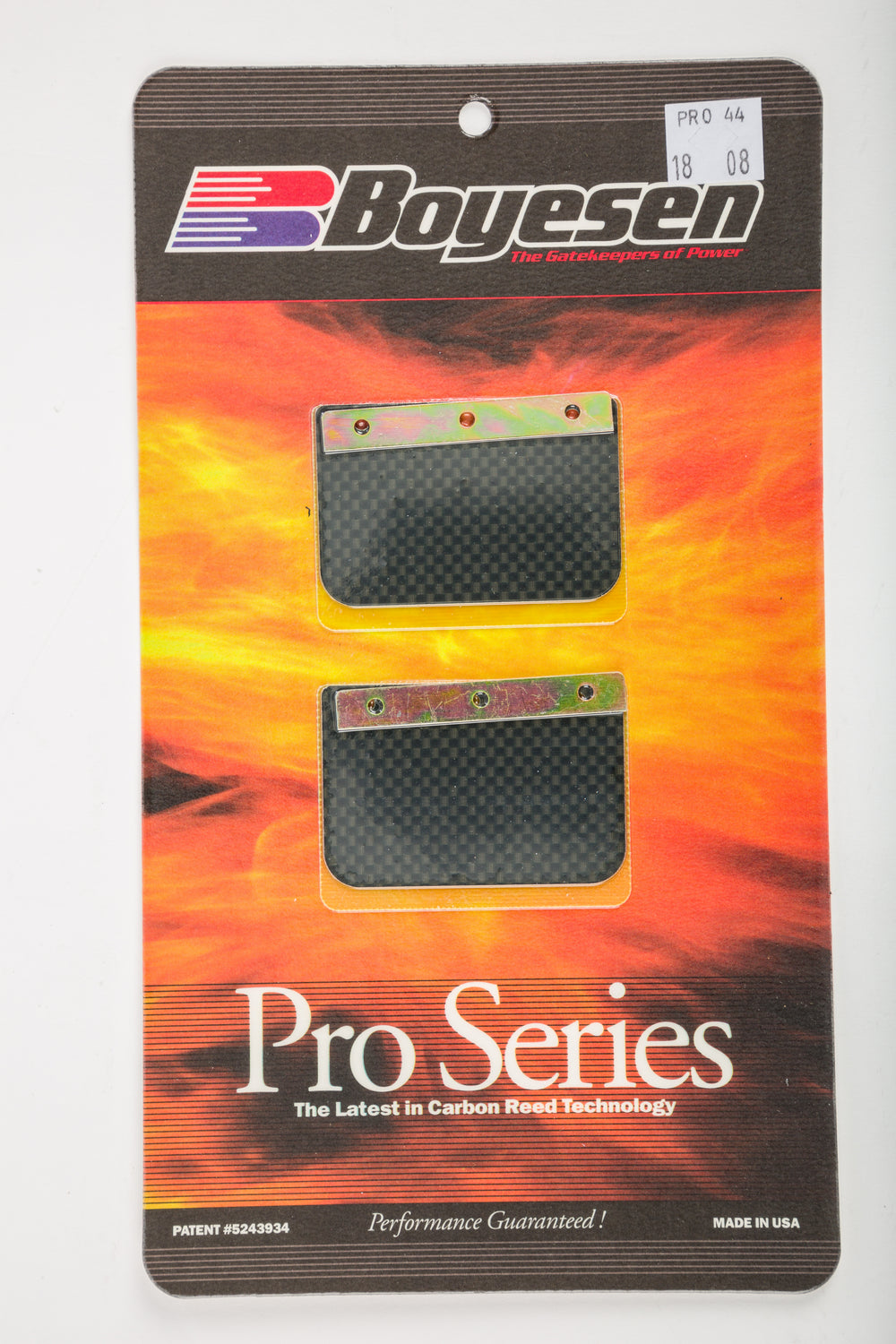 BOYESEN Dual Stage Power Reeds Dura Flex w/Rev Plates