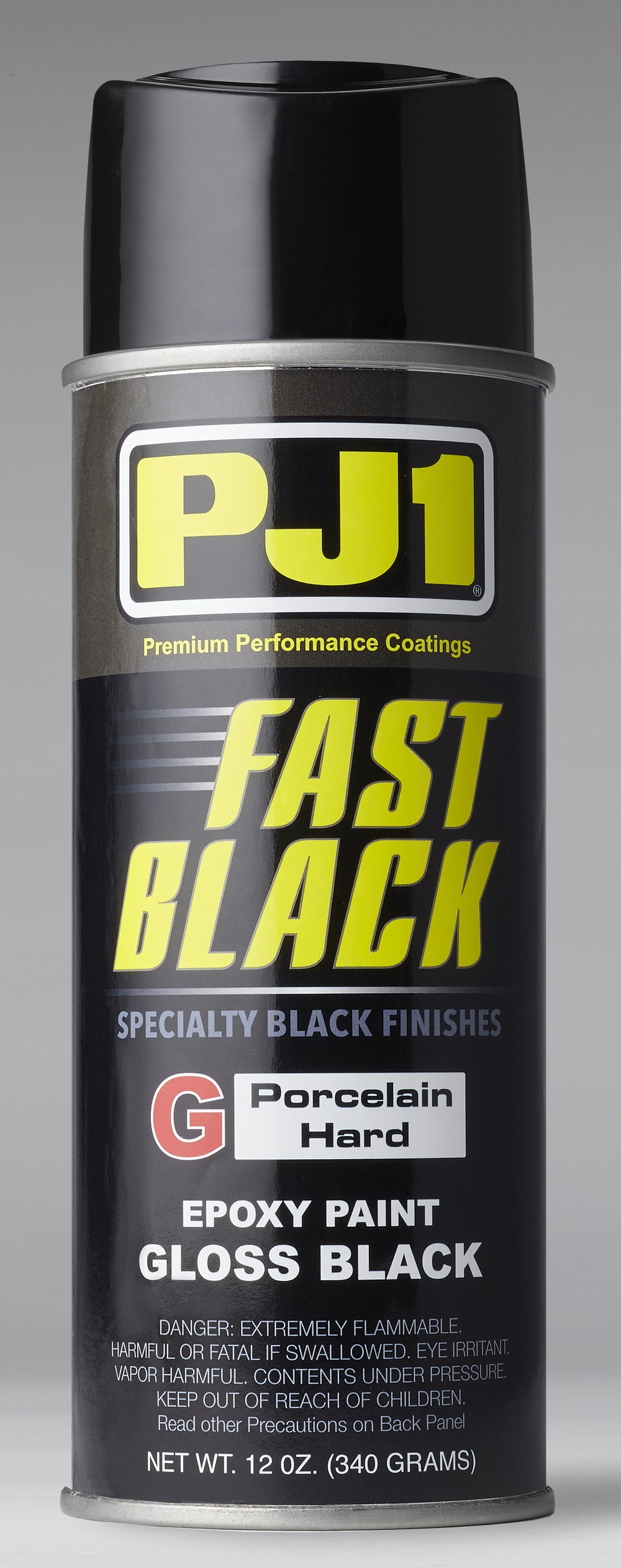 PJ1 11oz Aerosol Fast Black Paint