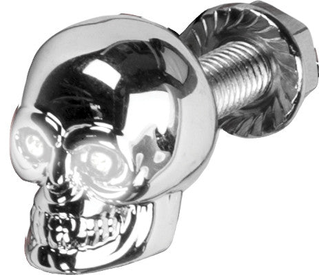 HARDDRIVE Lighted Skull License Plate Screw