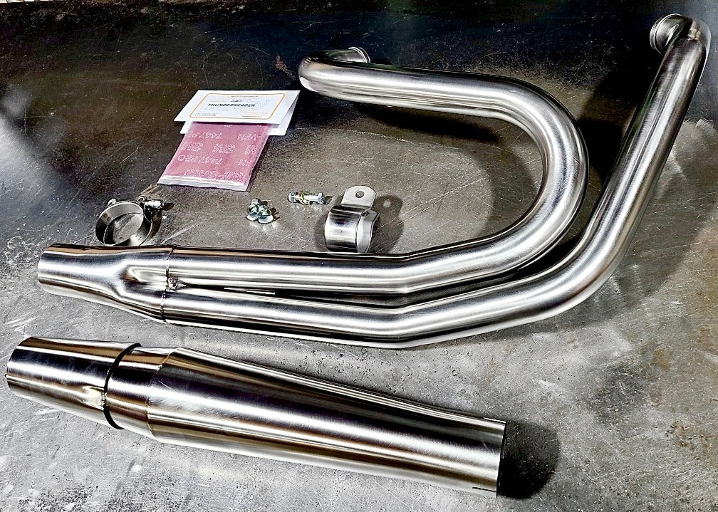 Thunderheader™ FXR 2-In-1 Exhaust – Chrome (84' - 00') ***PRE-ORDER***