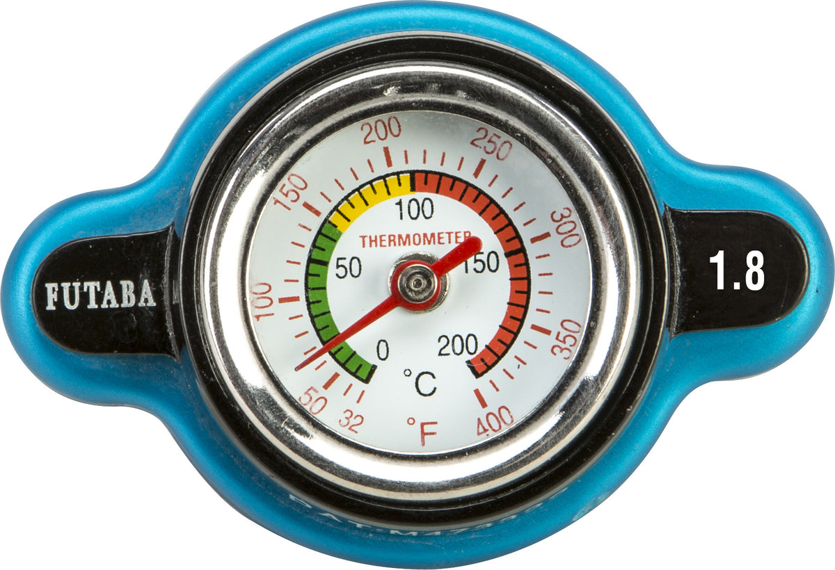 FIRE POWER Radiator Cap w/Temperature Gauge
