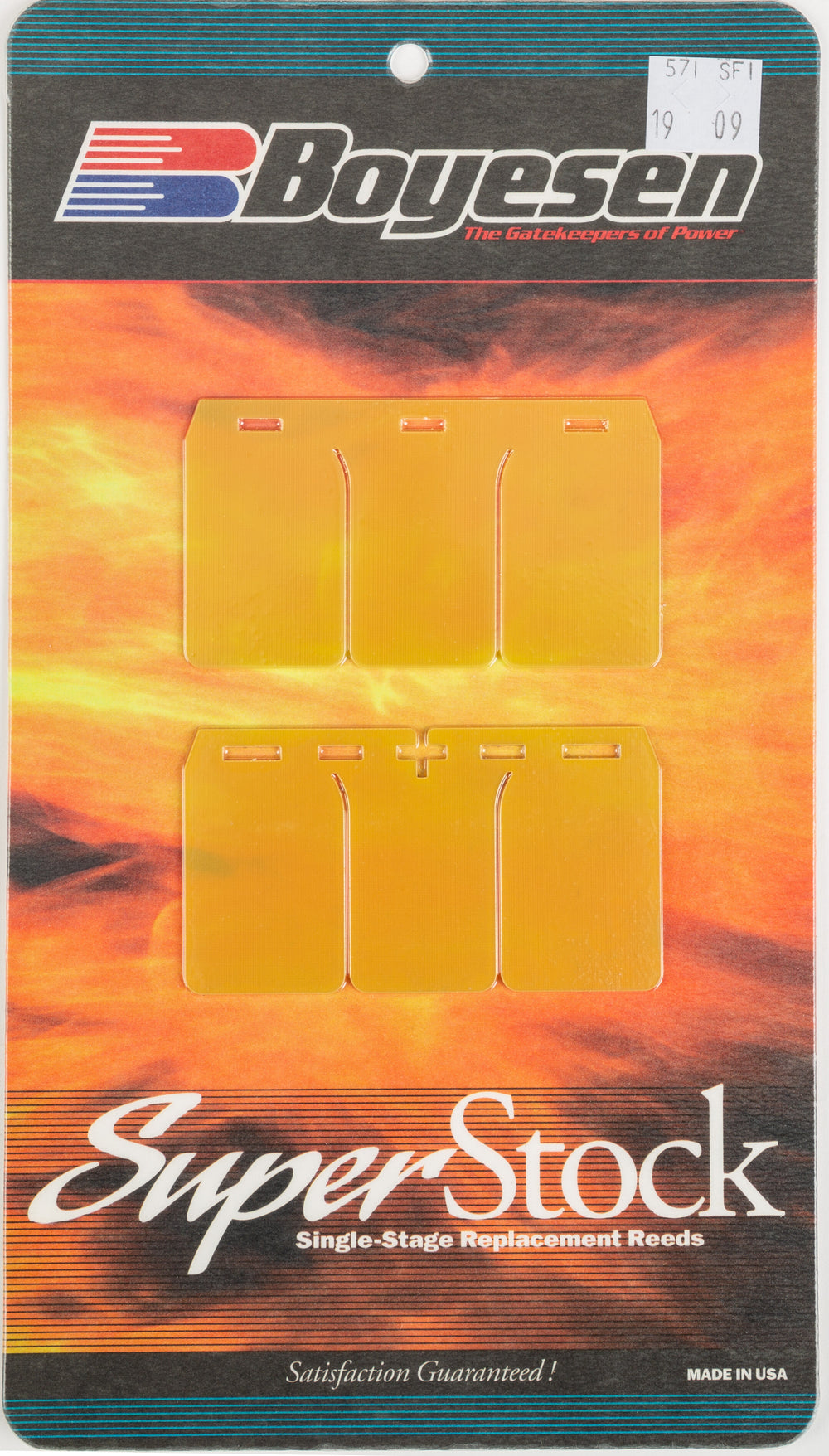BOYESEN Single Stage Super Stock Reeds