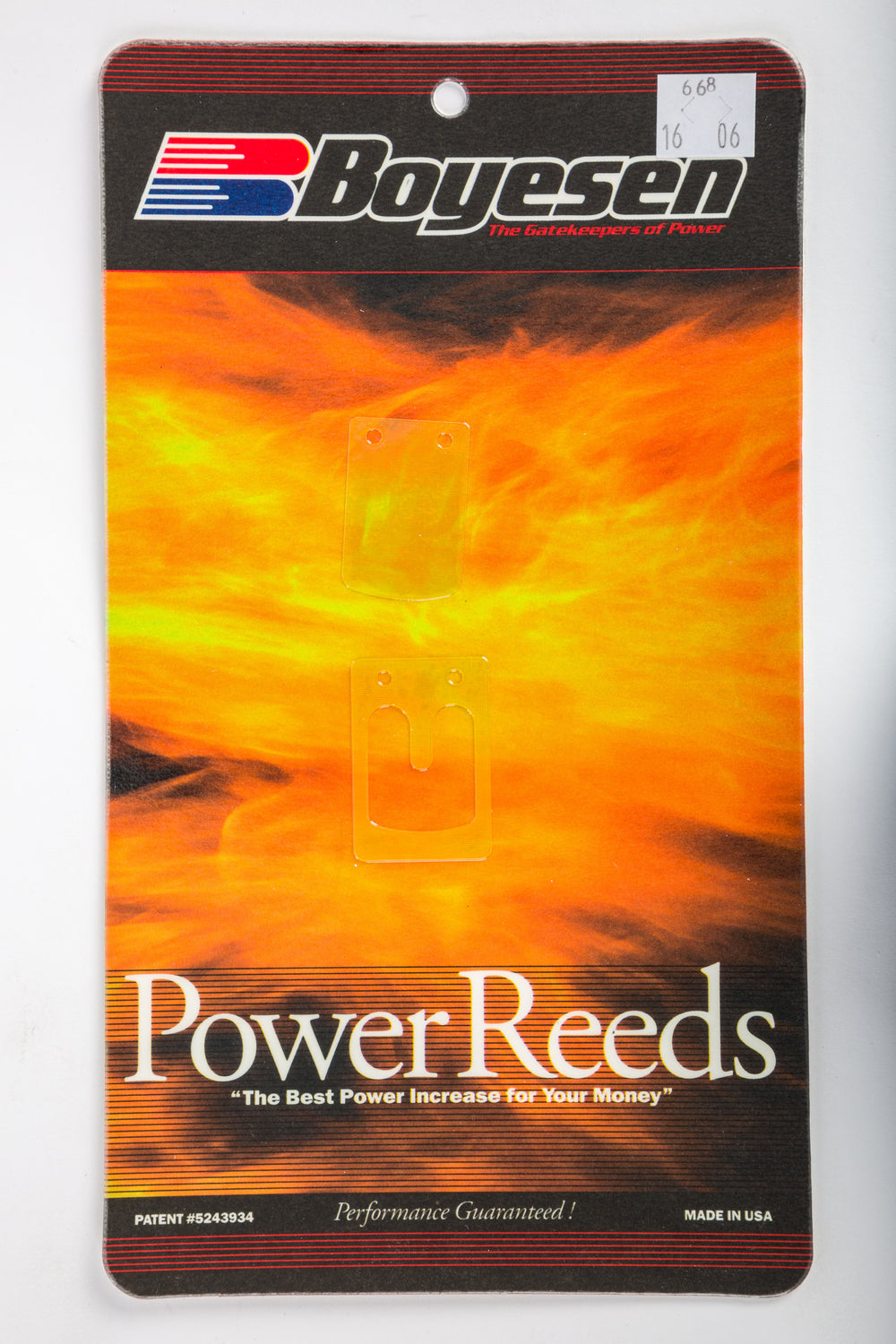 BOYESEN Dual Stage Power Reeds Dura Flex w/Rev Plates
