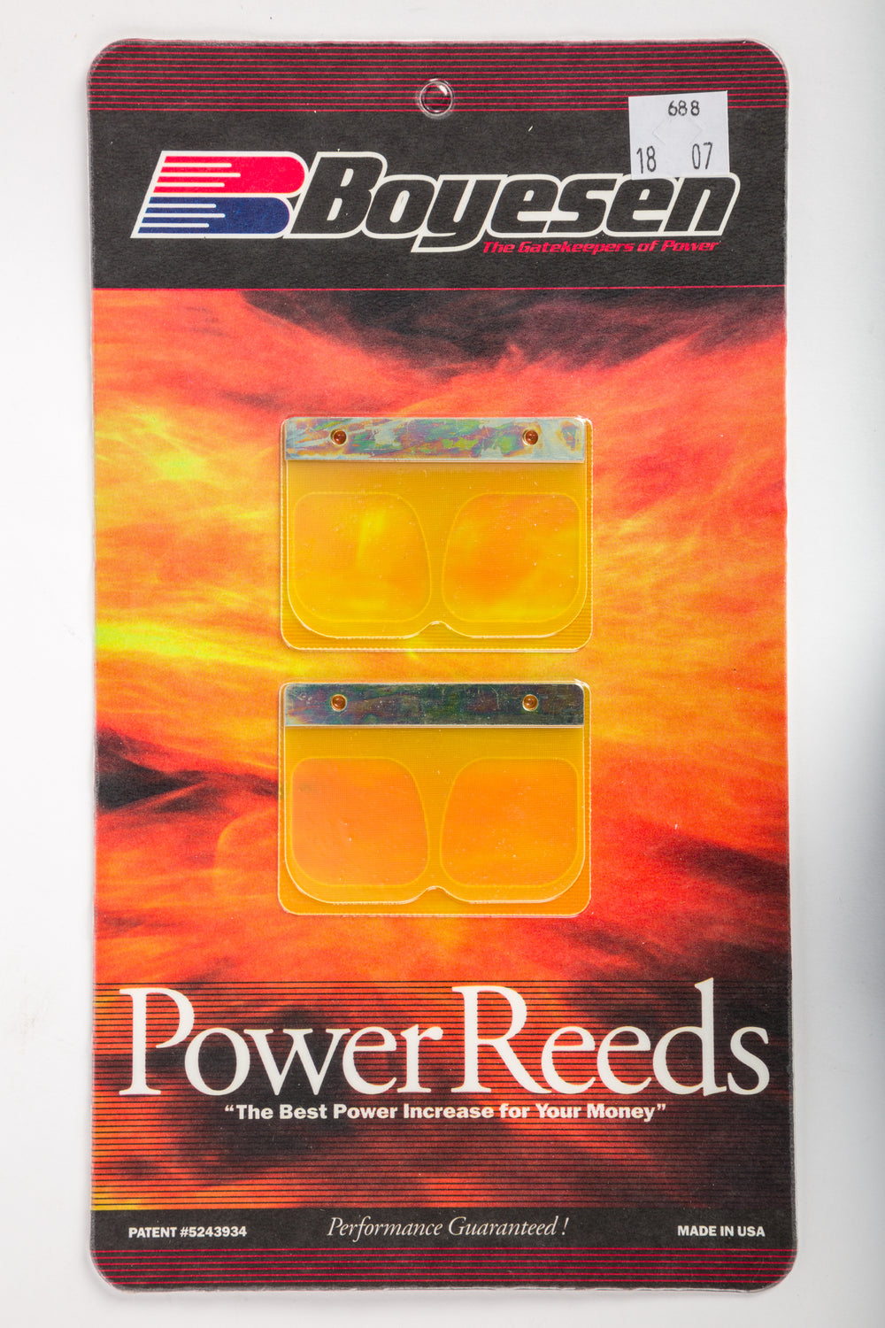 BOYESEN Dual Stage Power Reeds Dura Flex w/Rev Plates
