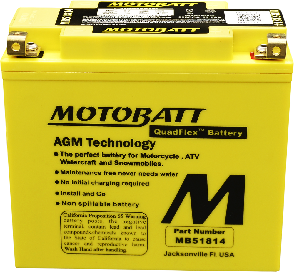 MOTOBATT MotoBatt Quadflex AGM Batteries