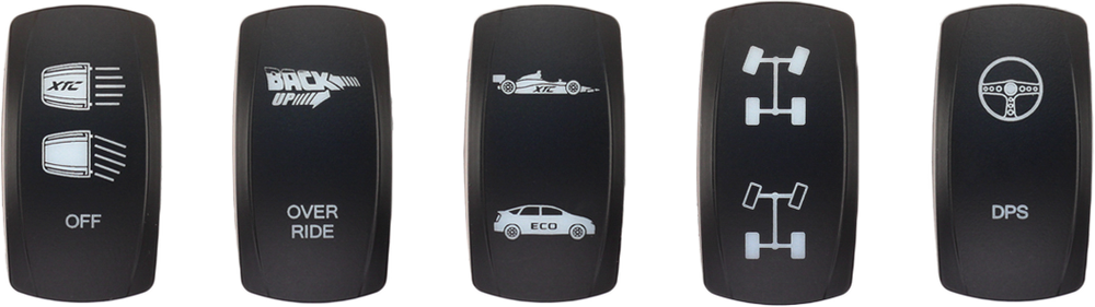 XTC POWER PRODUCTS Dash Switch Rocker Face