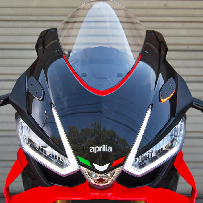 NEW RAGE CYCLES Mirror Block Off Turn Signals