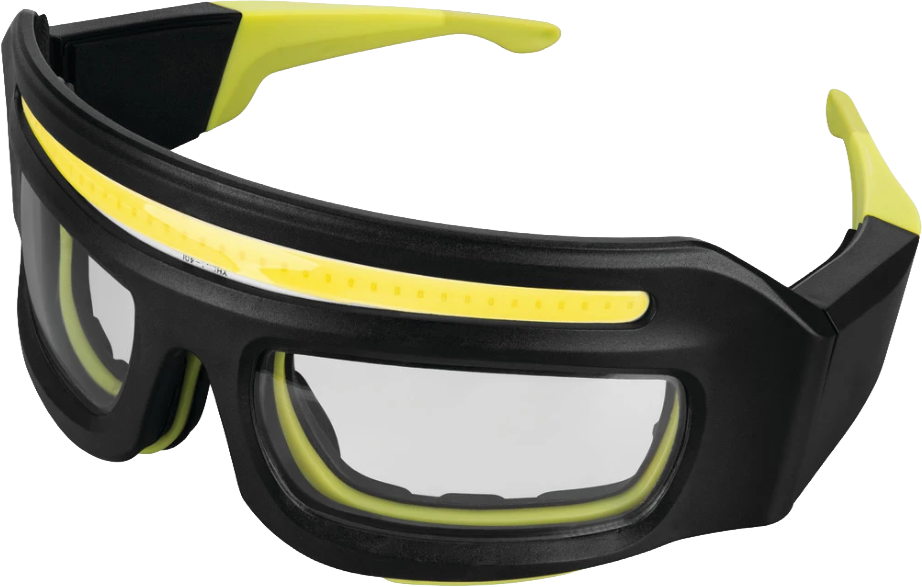 PERFORMANCE TOOL Lithium Ion Lighted Safety Glasses
