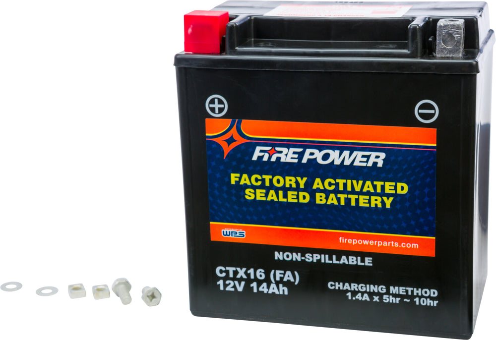 FIRE POWER Factory Activated Sealed Battery