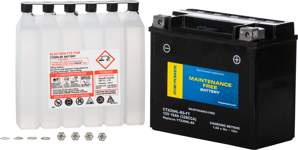 FIRE POWER Maintenance Free Sealed Battery