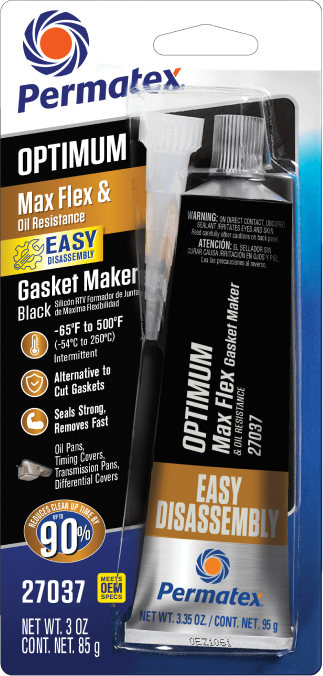 PERMATEX Optimum Black Hi-Temp RTV Silicone