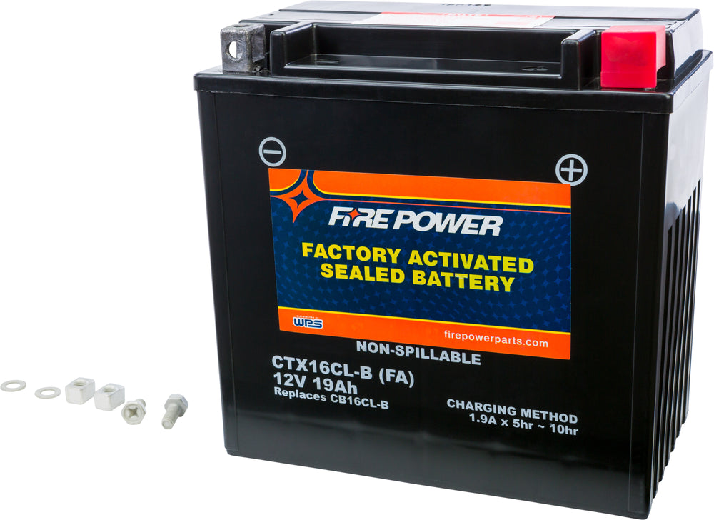 FIRE POWER Factory Activated Sealed Battery