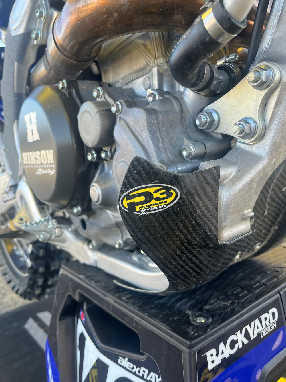 P3 Carbon Fiber Skid Plate