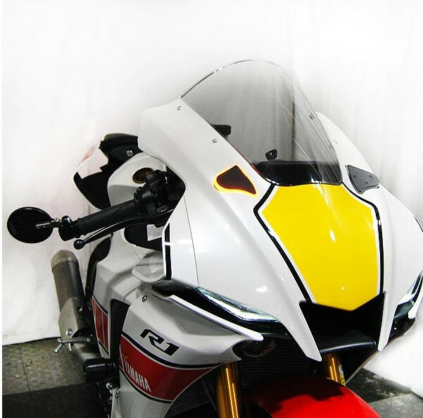 NEW RAGE CYCLES Mirror Block Off Turn Signals