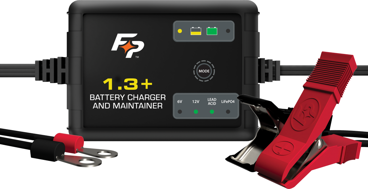 FIRE POWER Battery Charger 6V & 12V 1.3A