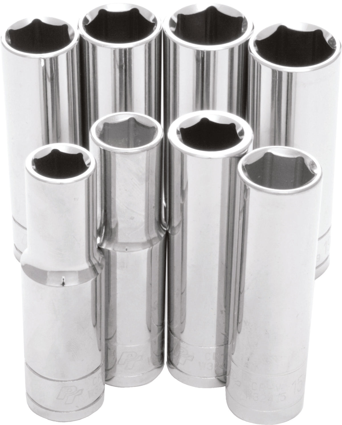 PERFORMANCE TOOL 1/2" Metric Socket Set