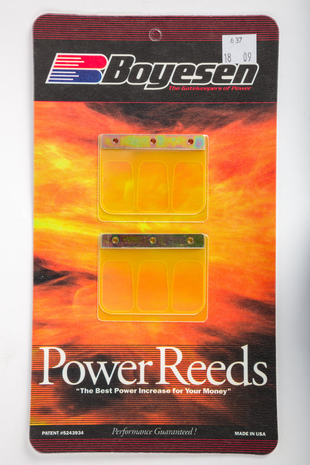 BOYESEN Dual Stage Power Reeds Dura Flex w/Rev Plates