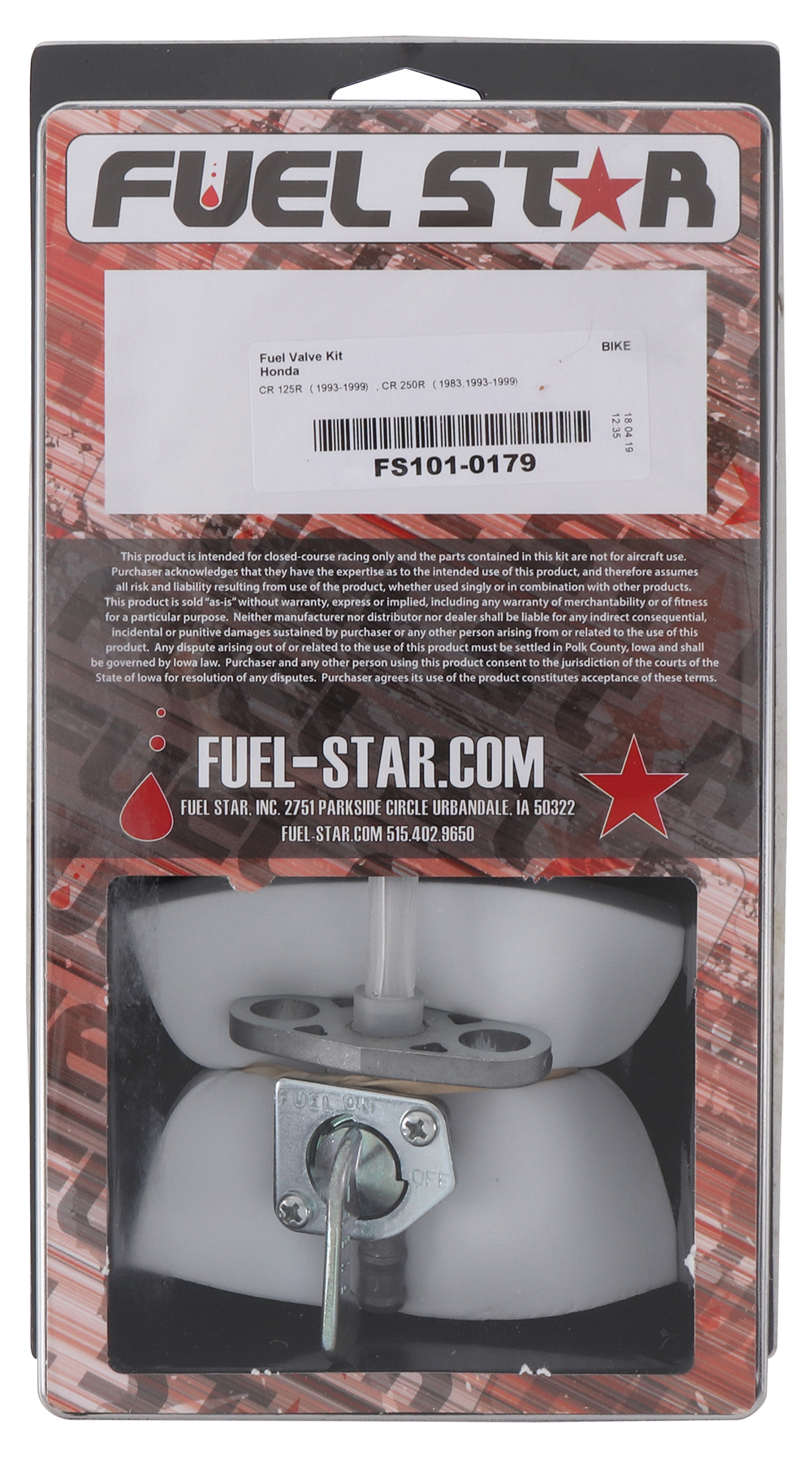 ALL BALLS Fuel Valve
