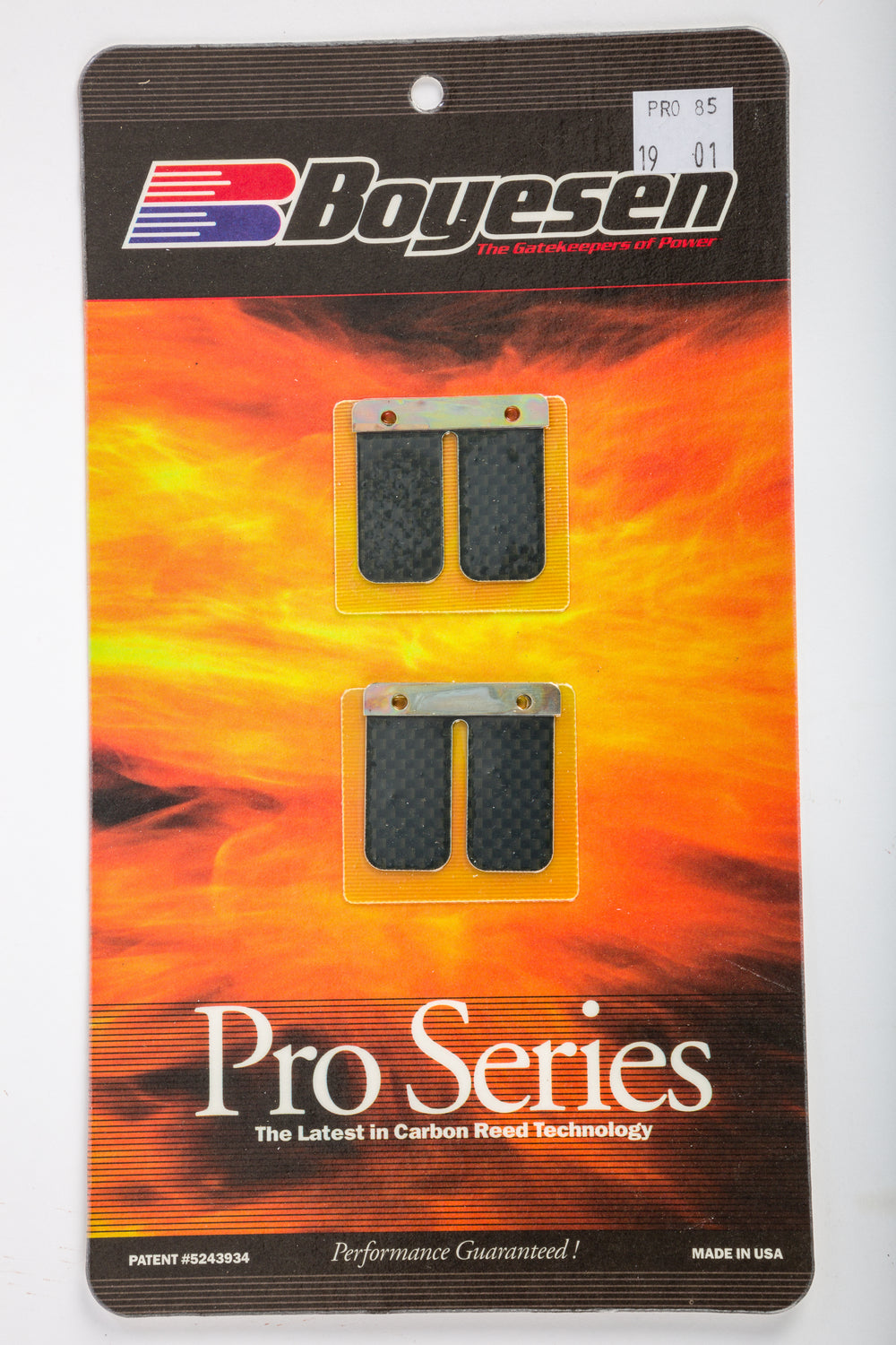 BOYESEN Dual Stage Power Reeds Dura Flex w/Rev Plates