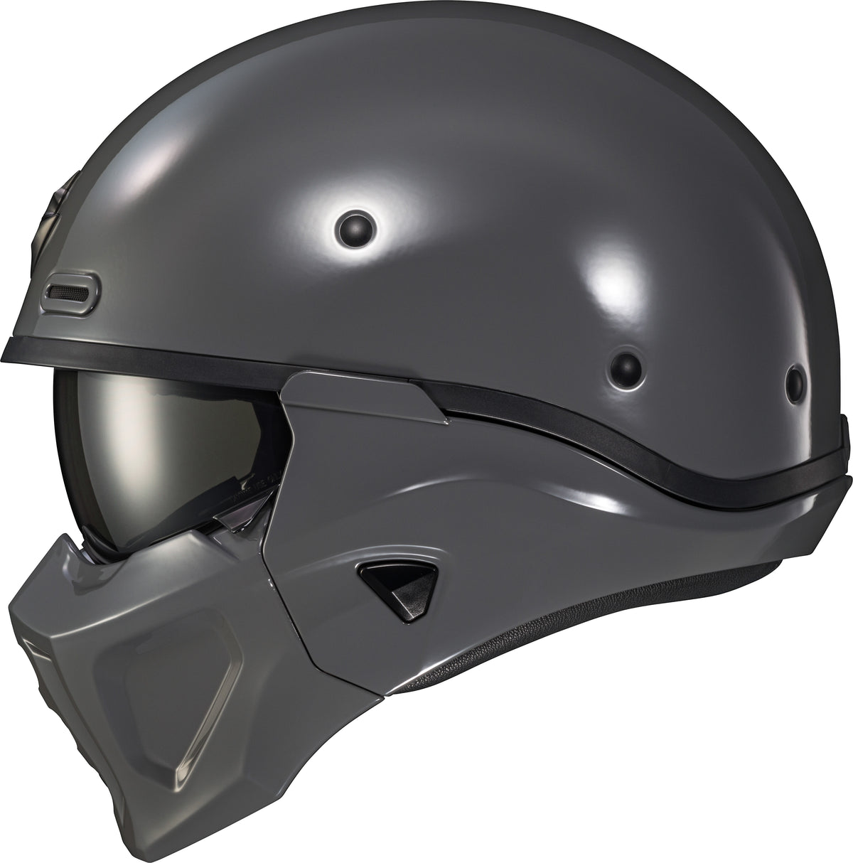 SCORPION EXO COVERT X OPEN-FACE HELMET CEMENT GREY XL