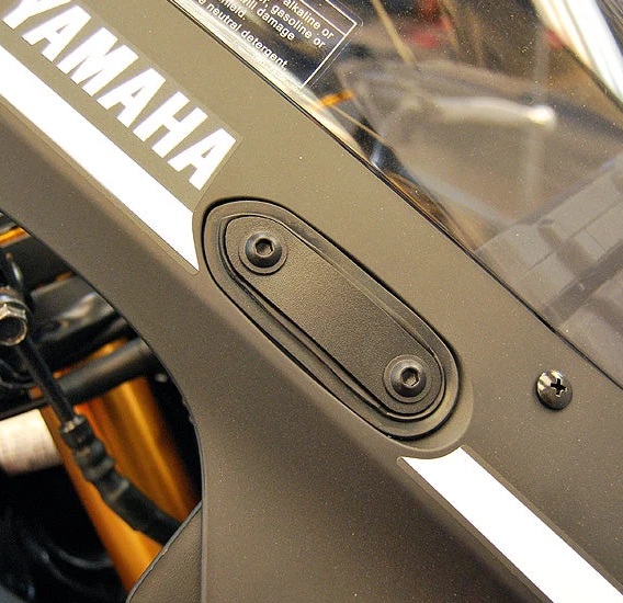 NEW RAGE CYCLES Mirror Block Off Plates