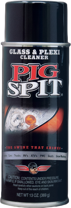 PIG SPIT Glass & Plexi Cleaner
