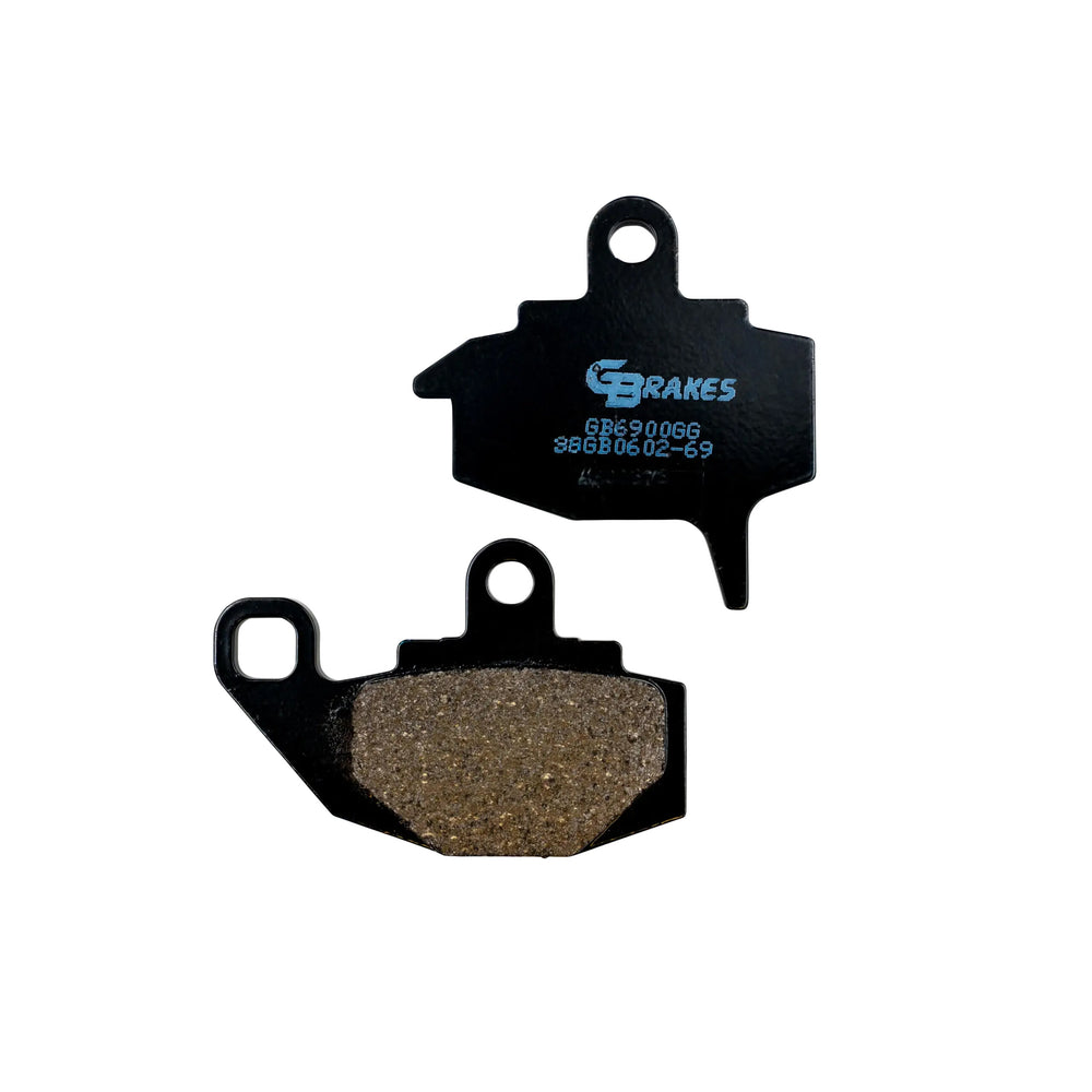 GBRAKES Brake Pads Semi Metallic