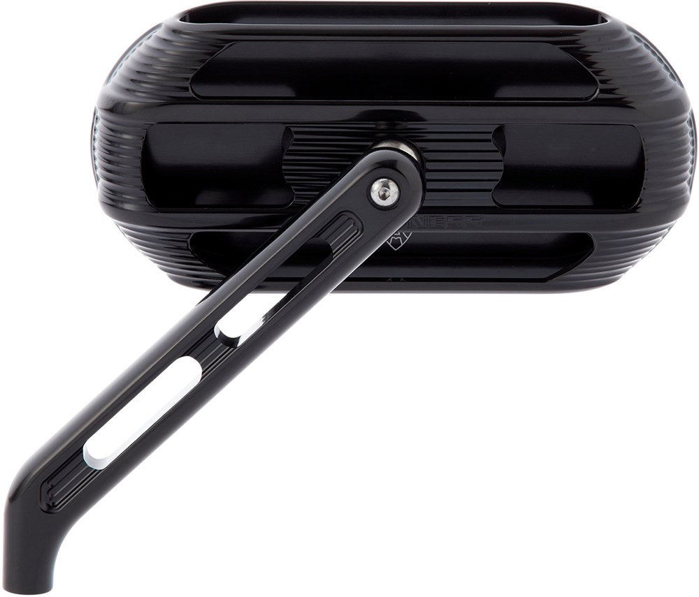 ARLEN NESS Mirror - Sidekick - Side View - Oval - Black - Left