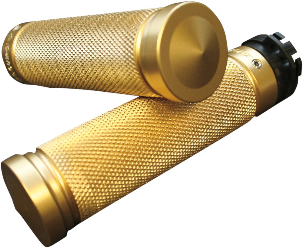 ACCUTRONIX Brass Knurled Custom Grips - TBW