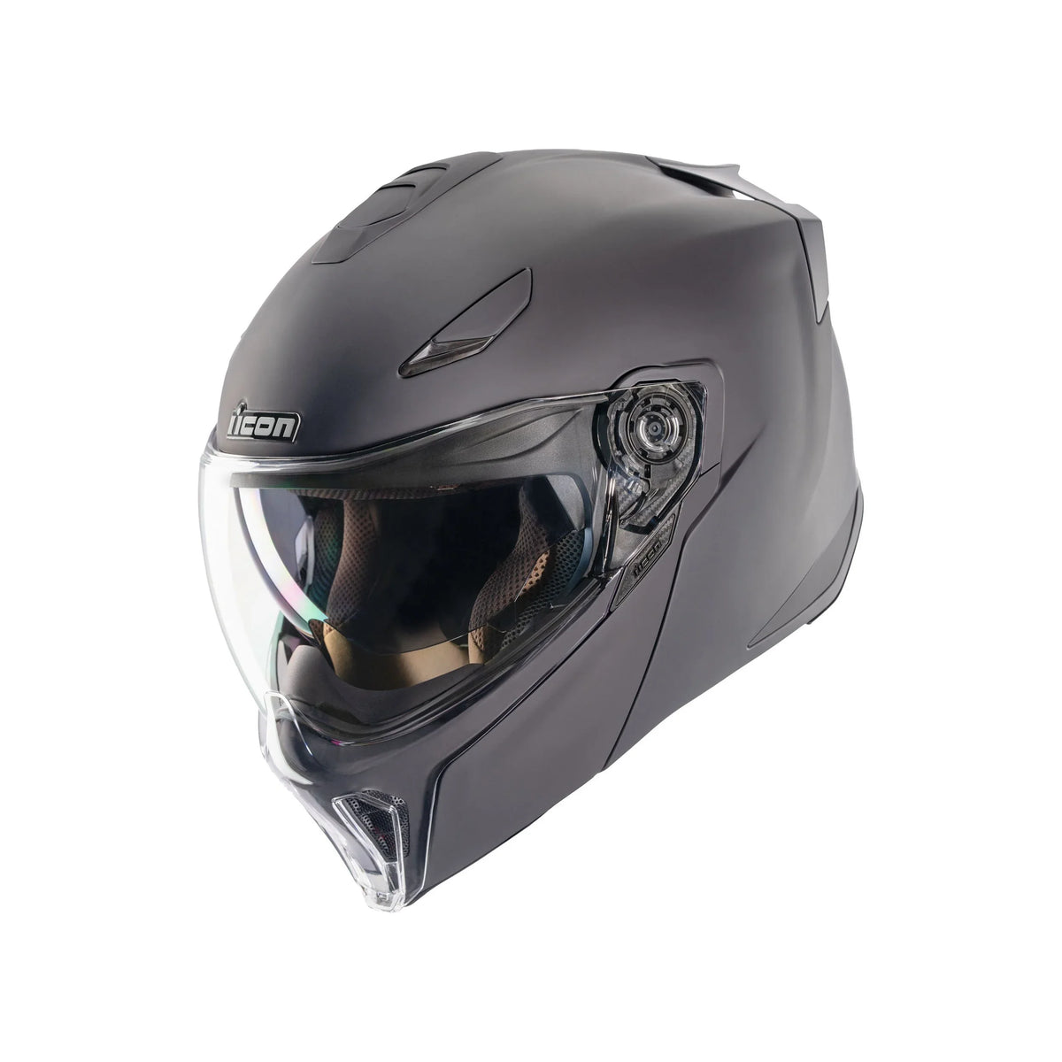 ICON HELMET THRESHOLD MATTE BLACK MD | 0100-2693