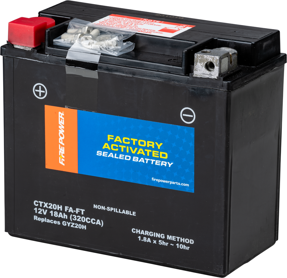 FIRE POWER Factory Activated Sealed Battery