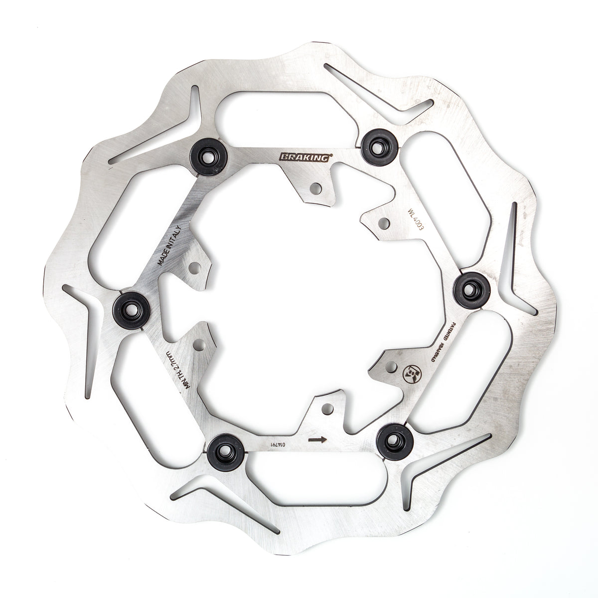 BRAKING W-Flo Oversized Front Rotor Disk