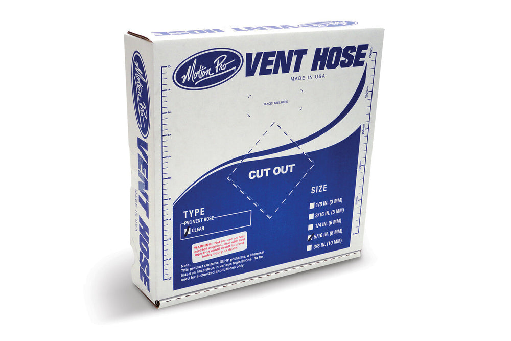 MOTION PRO Clear Standard Vinyl Fuel Vent Line
